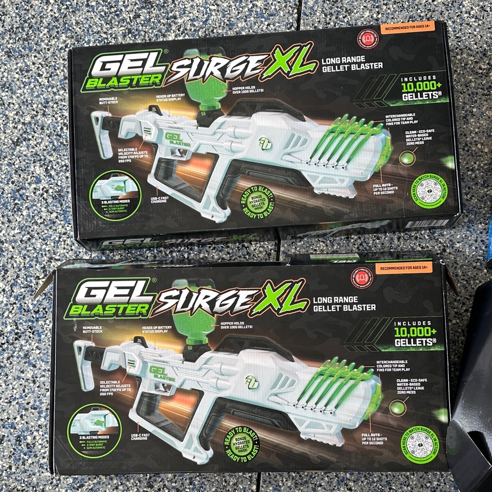 Gel Blaster - White and Green